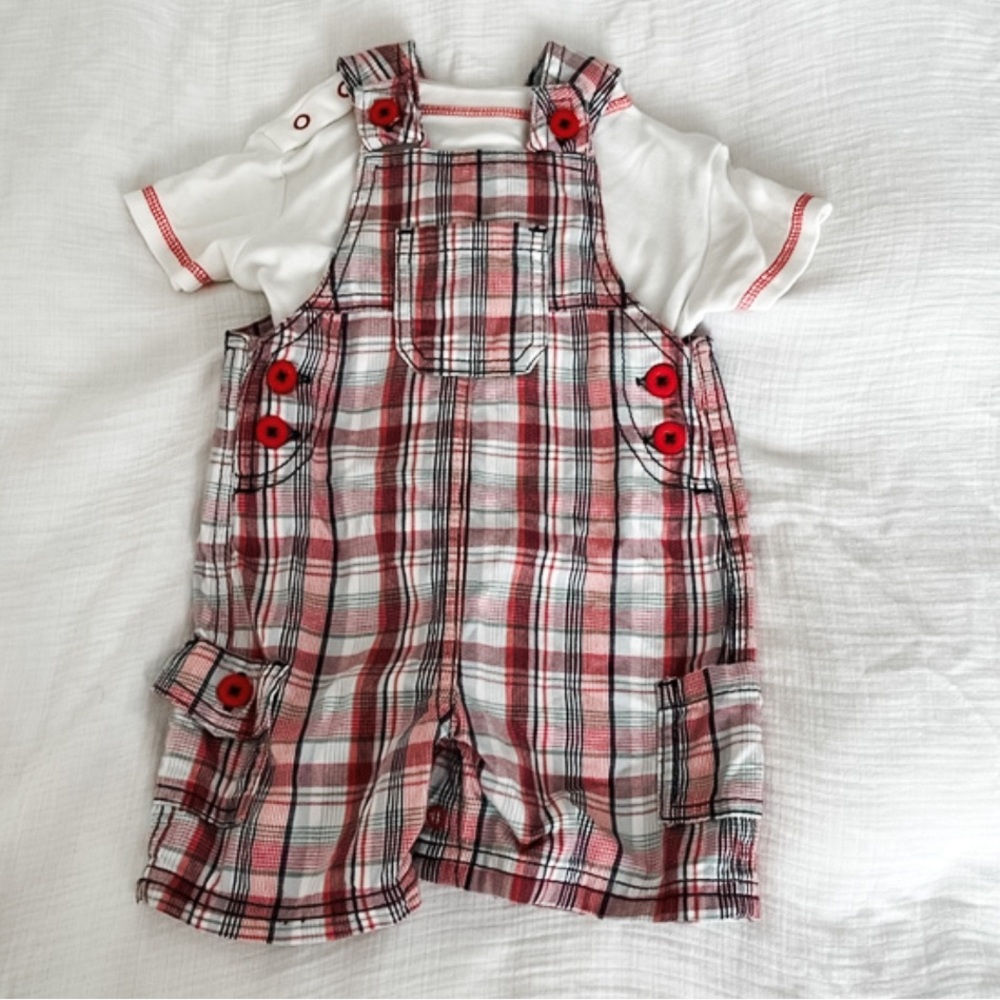 Vintage Shortall and T-Shirt Set | George UK | 3-6 Months
